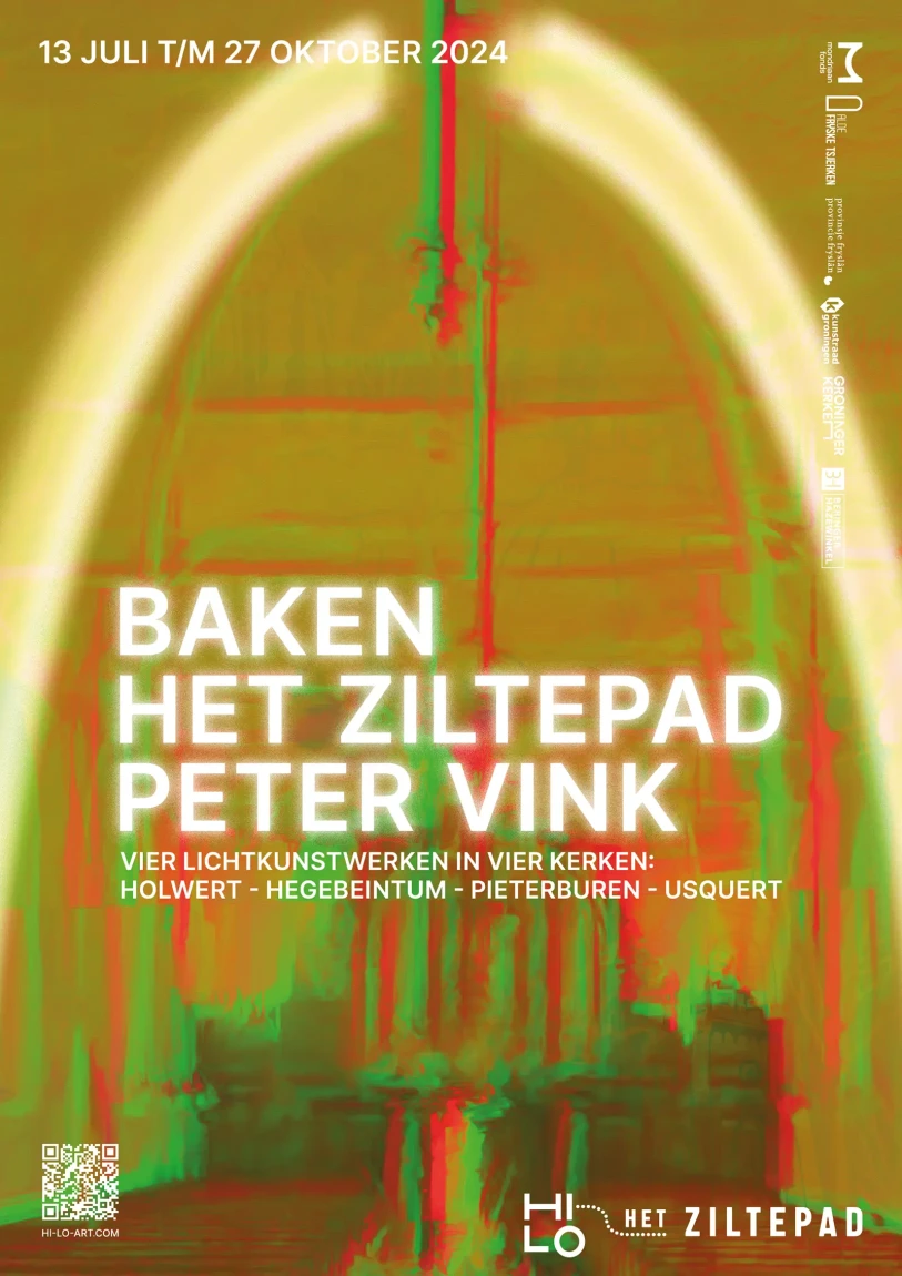 Poster Baken Het Ziltepad: Peter Vink | Beeld en ontwerp: Peter Boorsma